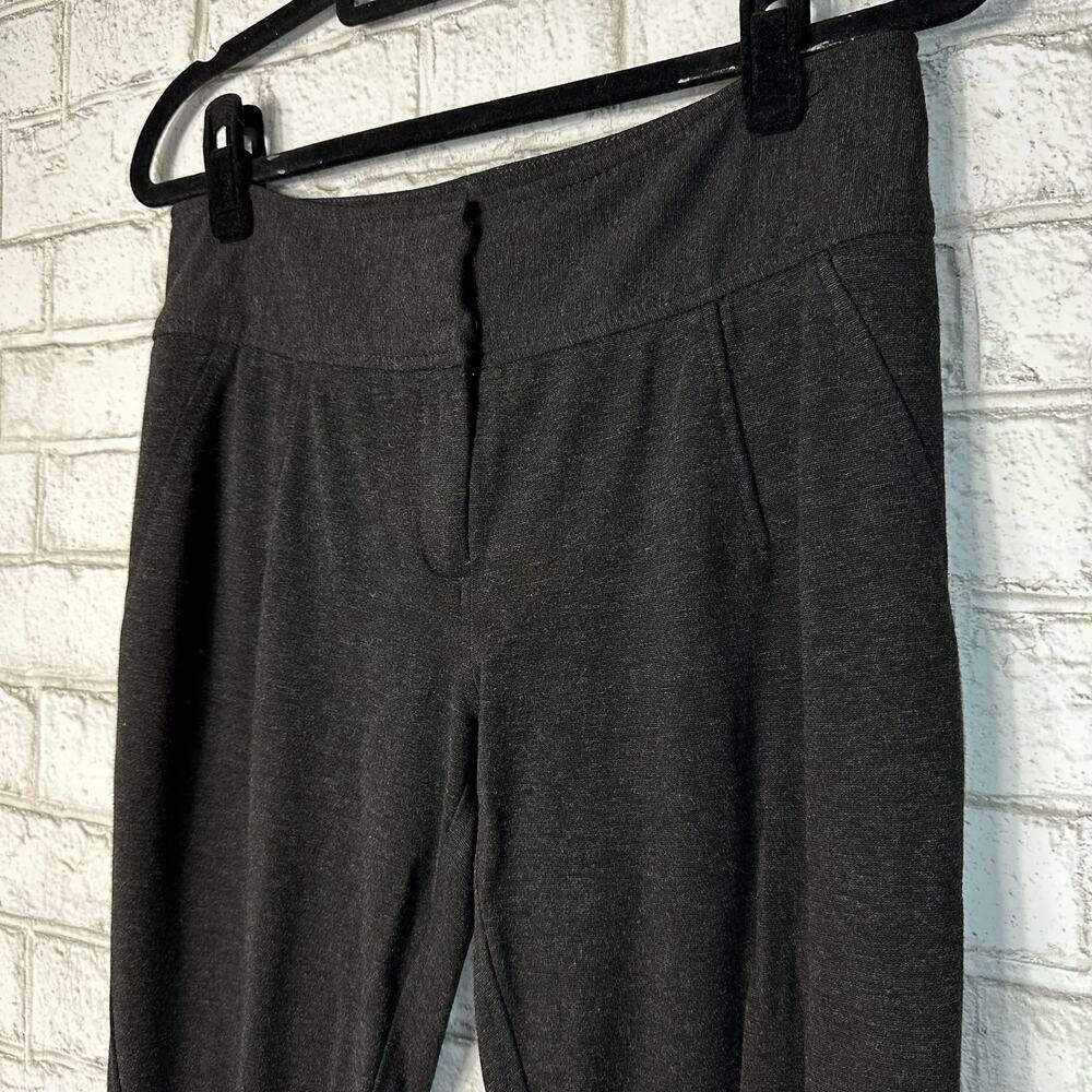 Diane von Furstenberg Gray Pants Slim Trousers Stretch Viscose Charcoal 6 - Picture 2 of 8